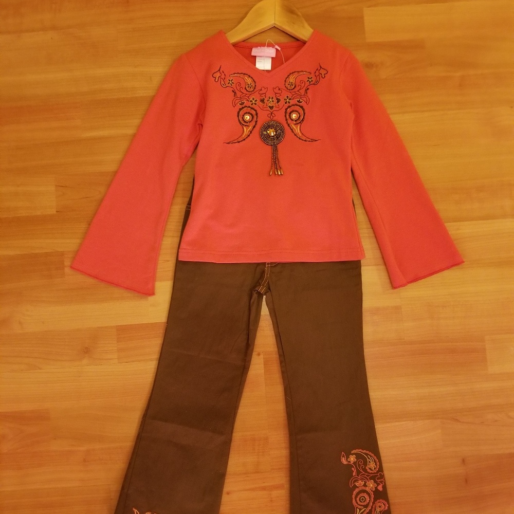 Chit-Chat Girls Pant Set Size 5
